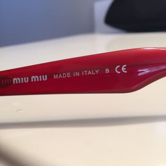 Miu miu smu02n butterfly sunglasses - Picture 3 of 5